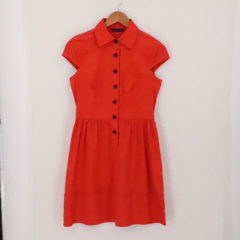 Martin + Osa Cap Sleeve Shirtdress Womens Size 2 Business Casual Shirtwaist